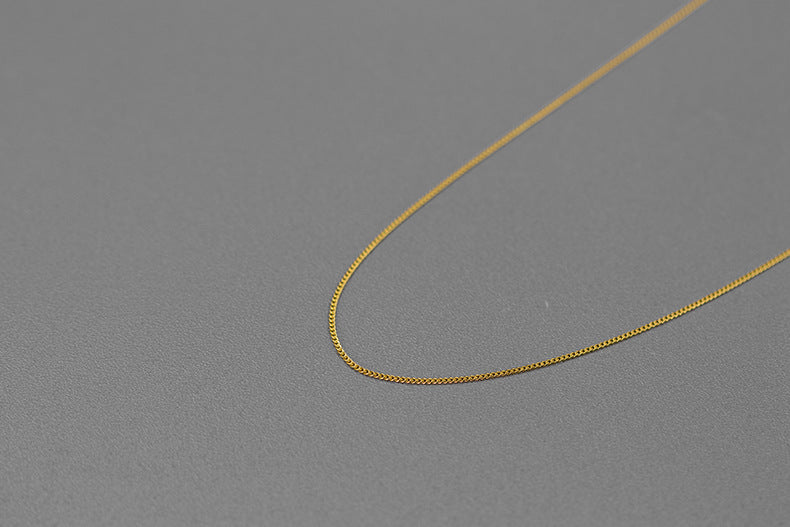 Dainty Round Cable Necklace Chain-Sterling Silver Necklace Chain-Gold-filled Necklace Chain-Gift for her cindysilverstudio