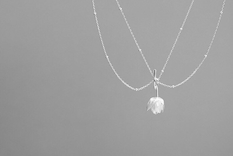 Dew Drop Layering Necklace-Sterling Silver Beaded Satellite Chain-Minimalist Choker-Bridesmaid gifts-Gift for women cindysilverstudio