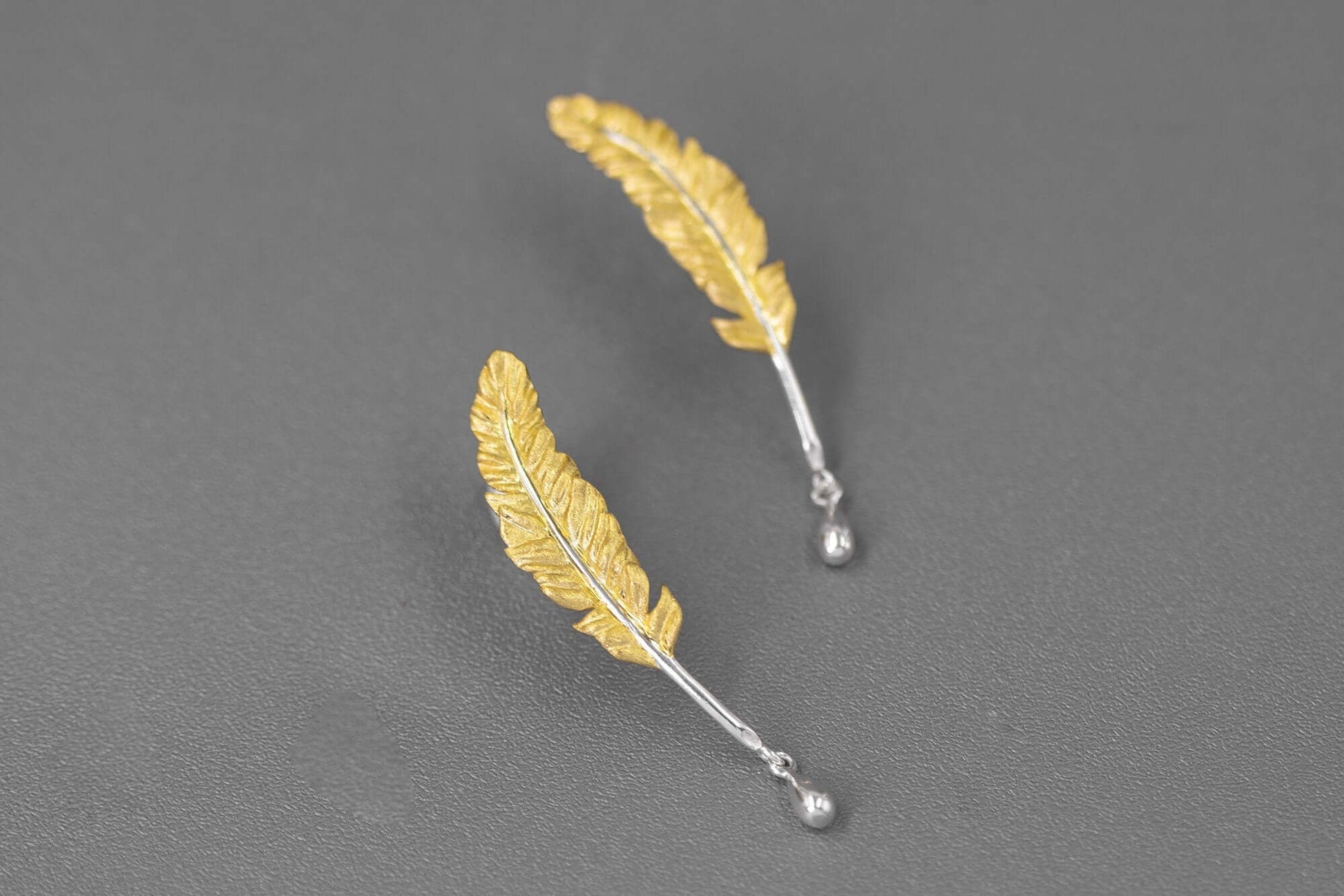 Quill Pen Earrings-Sterling Silver Feather Pen Earrings-Quill Pen and Ink-Antique Plume Jewelry-Gift for Women cindysilverstudio