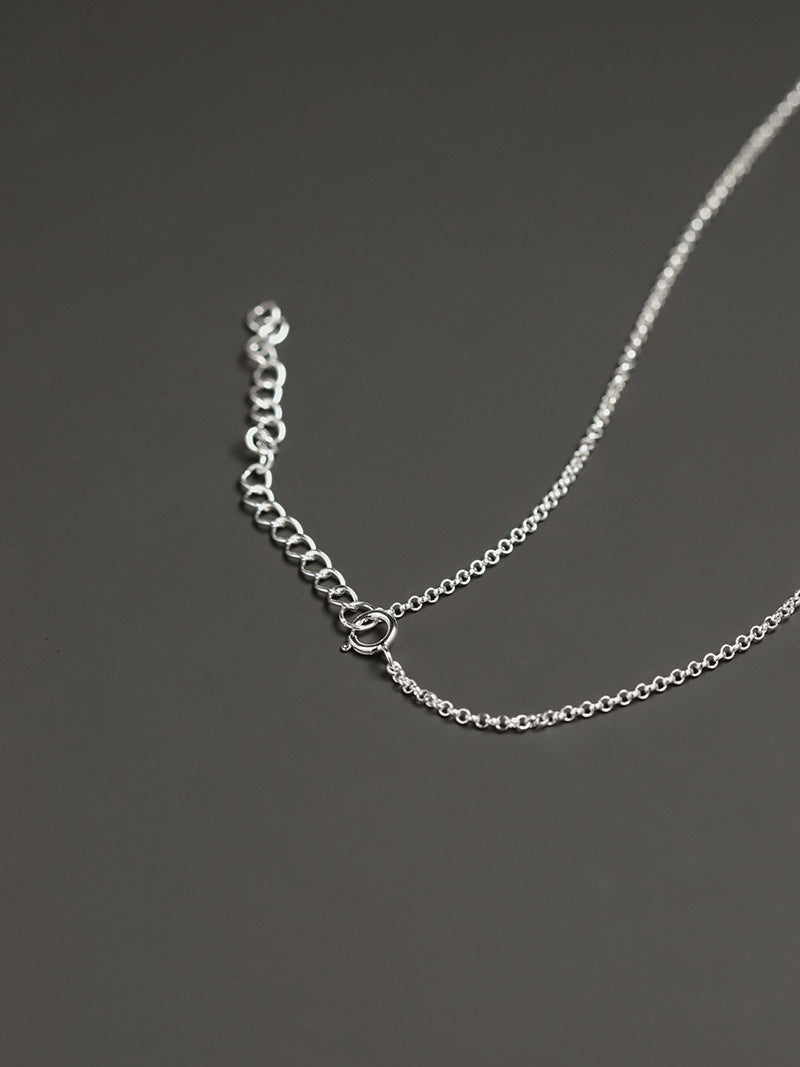 Whale Waves Necklace-Gold Whale Silver Waves Pendant-Swim Whale-Sterling Silver Chain-Summer Statement Jewelry-Gift for her