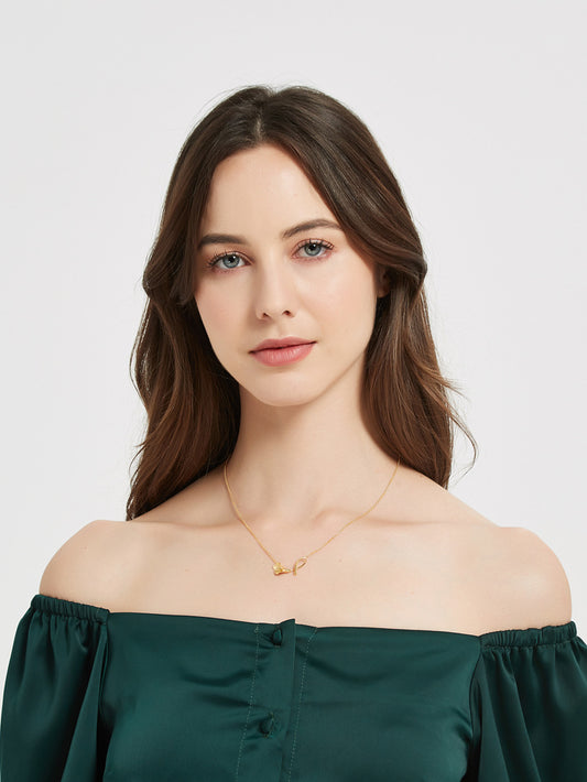 Calla Lily Necklace-Sterling Silver Calla Lily Flower Clavicle Chain Necklace-Dainty Flower-Silver Floral Jewelry-Gift for her